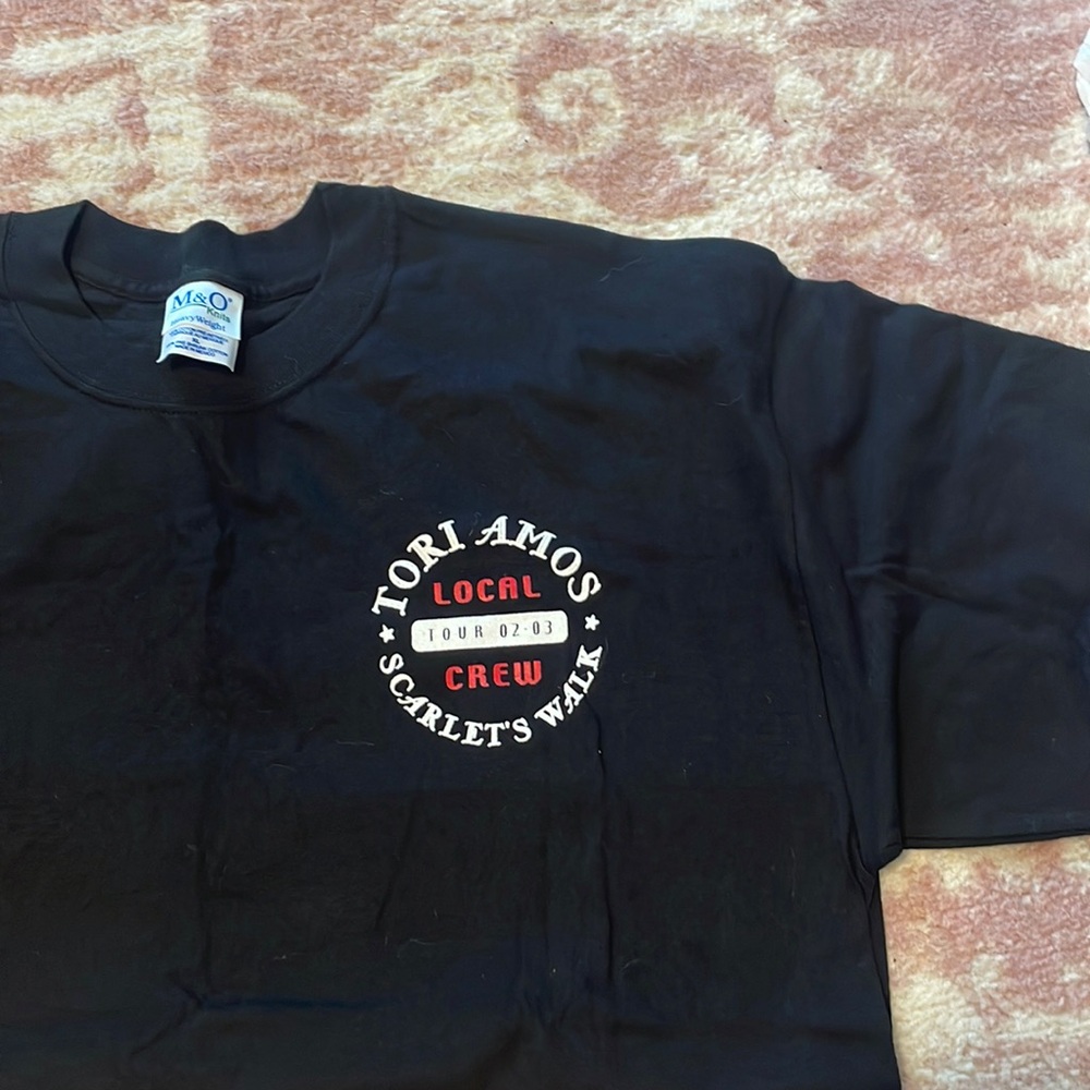 Vintage tori Amos tour crew shirt